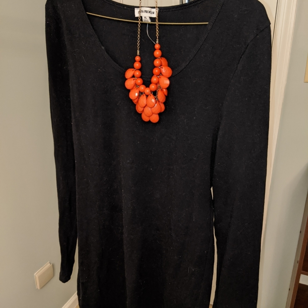 Zenara Premium XL Black Bodycon Dress